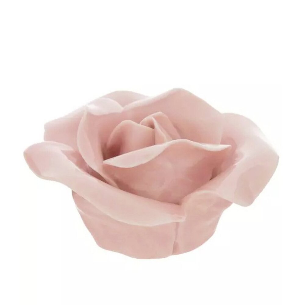 ❤️ Home Decor Rose Flower Ceramic Figurine Accent Piece